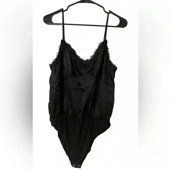 Forever 21 Satin Bodysuit. New without tags. - Picture 2 of 2